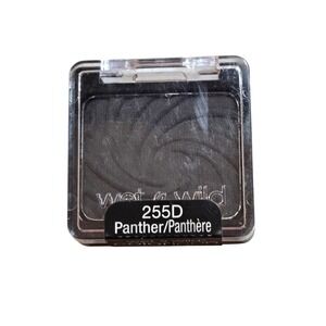 Wet n Wild Color Icon Eyeshadow Single 255D Panther Matte Black Makeup